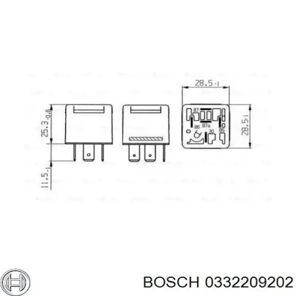 Piloto intermitente Bosch 0332209202 precio, desde 8,46 EUR