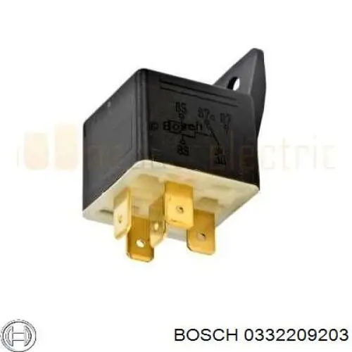0332209203 Bosch Relé eléctrico multifuncional