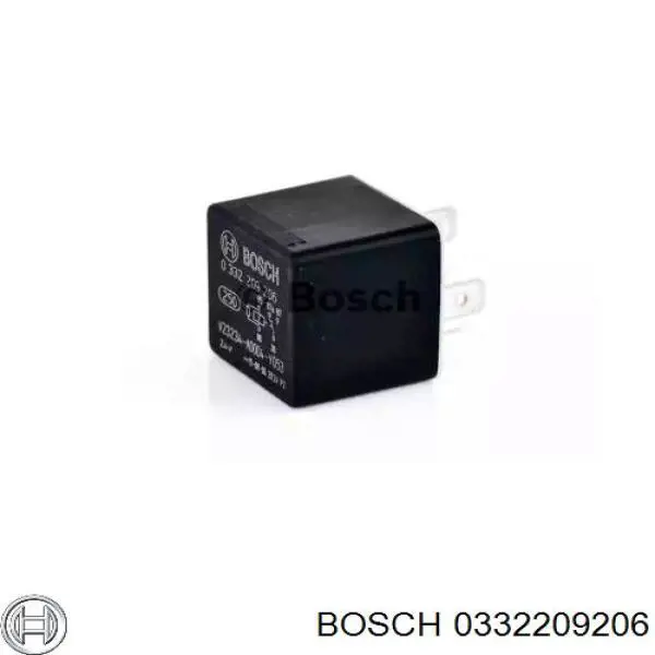 Relé de intermitentes 0332209206 Bosch
