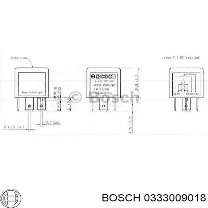 0333009018 Bosch