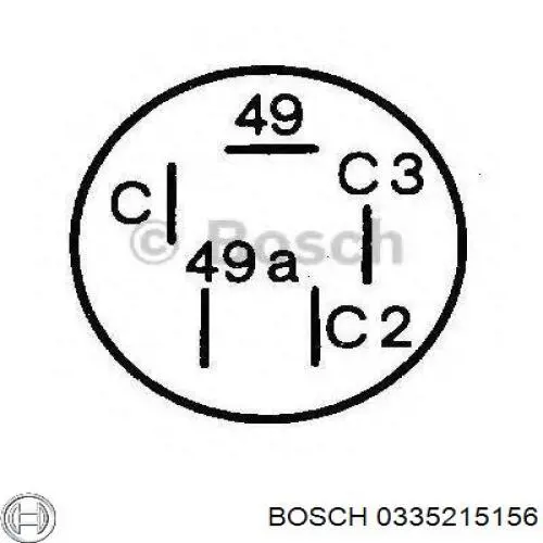 Comprar 0335215156 Bosch Relé de intermitentes