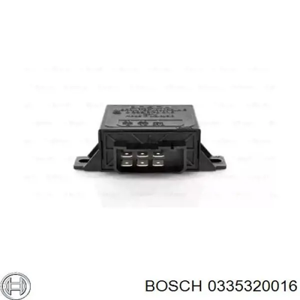 Relé de intermitencia del limpiaparabrisas Bosch 0335320016 precio, desde 45,68 EUR