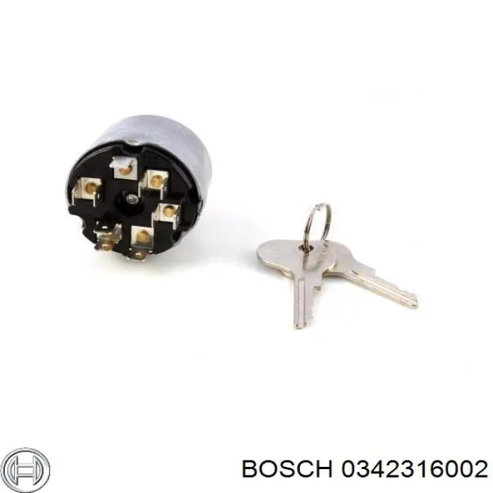 0 342 316 002 Bosch bombín de cerradura de encendido