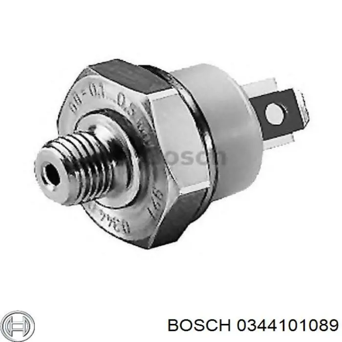 0344101089 Bosch sensor de presión de aceite
