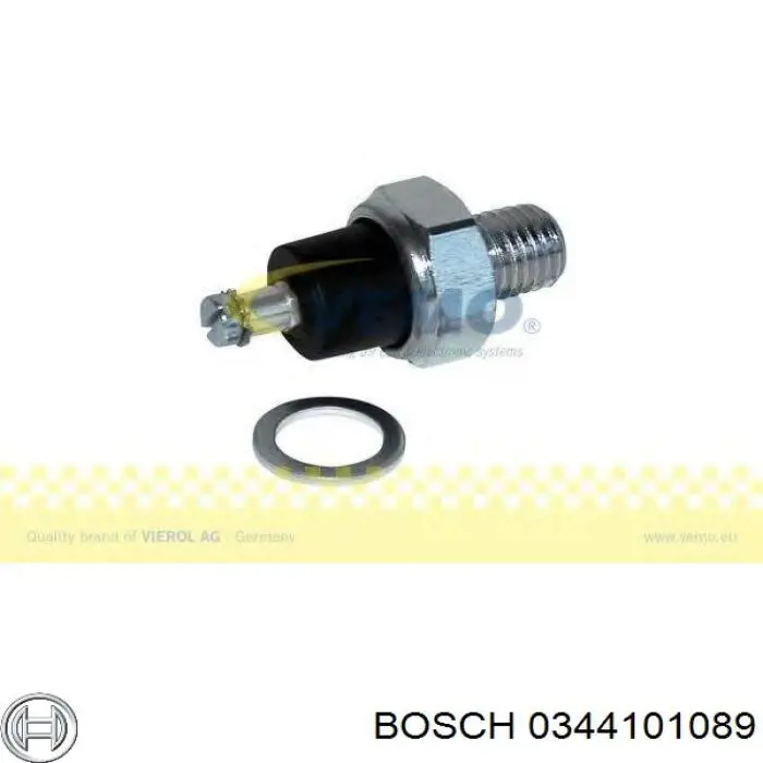 Manómetro de presión de aceite Bosch 0344101089 precio, desde 5,08 EUR