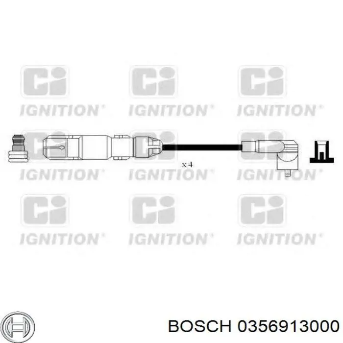 06B905437A VAG Cables de alta tensión, juego