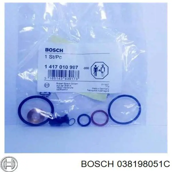 038198051C Bosch kit de reparación, inyector