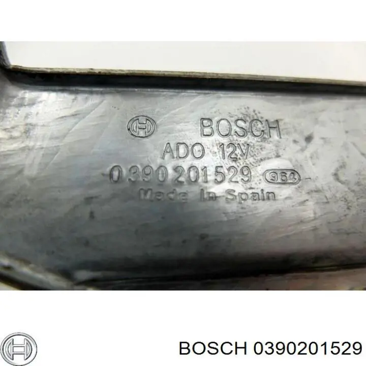 390201529 Bosch motor limpiaparabrisas luna trasera