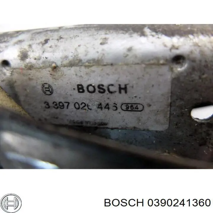 Motor limpiaparabrisas 0390241360 Bosch