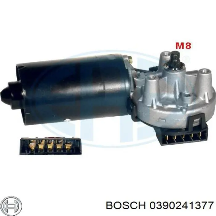 0390241377 Bosch motor del limpiaparabrisas del parabrisas