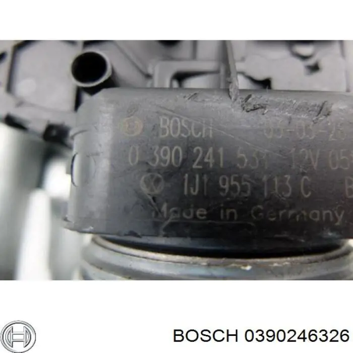 Motor limpiaparabrisas 0390246326 Renault (RVI)