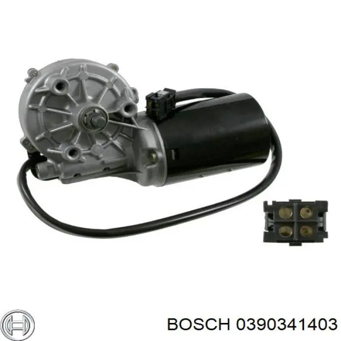0390341403 Bosch motor del limpiaparabrisas del parabrisas