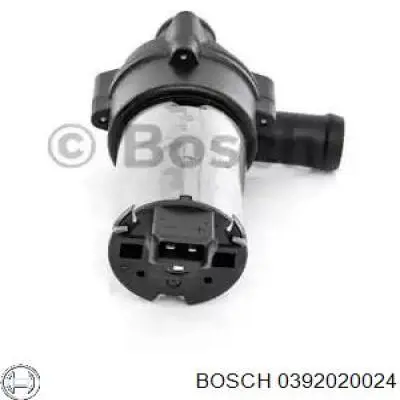 0392020024 Bosch bomba de agua, adicional eléctrico