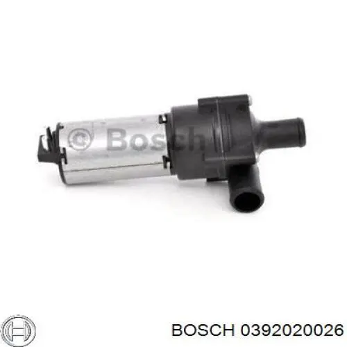 0392020026 Bosch bomba de agua, adicional eléctrico