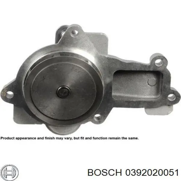 Bomba de agua eléctrica auxiliar 0392020051 Bosch