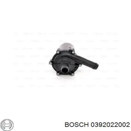 Bomba de agua eléctrica auxiliar 0392022002 Bosch