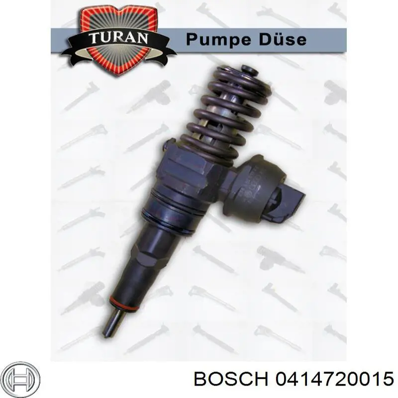 0414720015 Bosch inyector de combustible