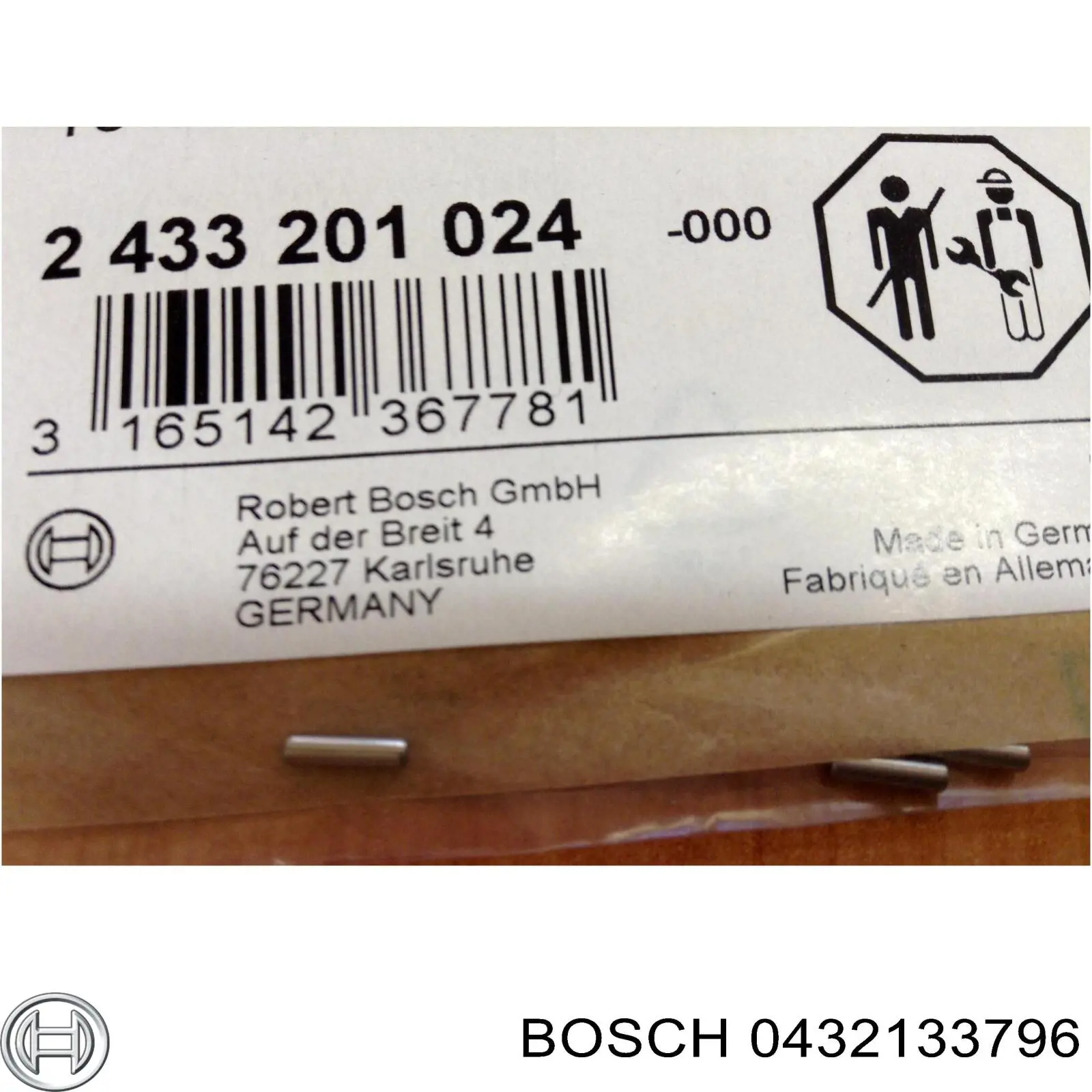 Inyector 0432133796 Bosch