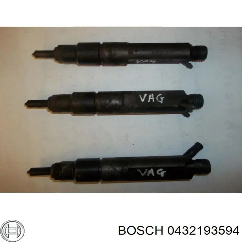 0 432 193 594 Bosch inyector de combustible