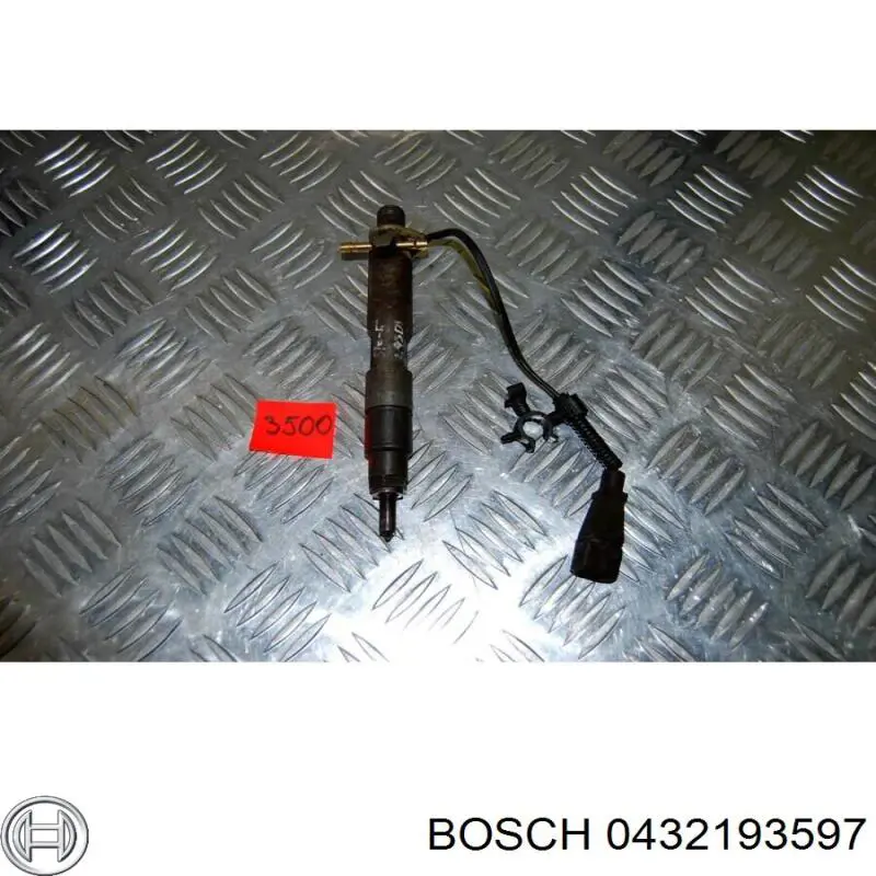 0432193597 Bosch inyector