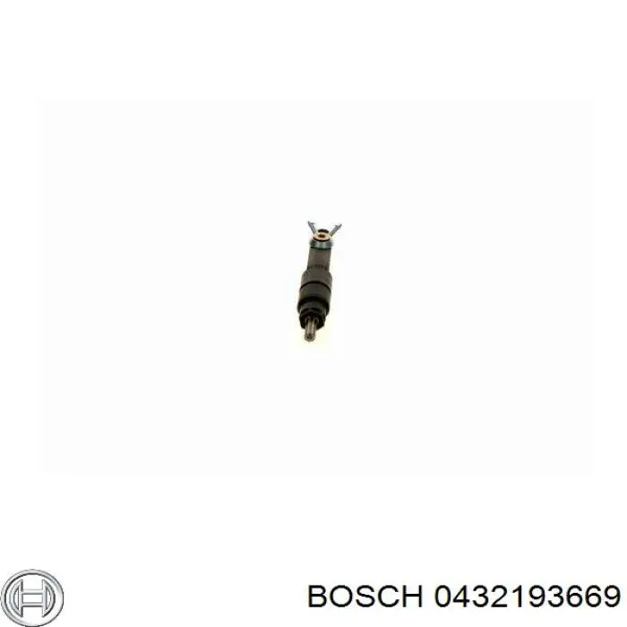 0432193669 Bosch inyector