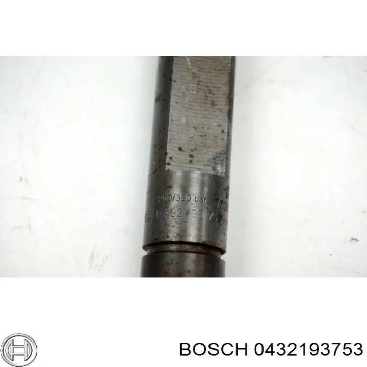0432193753 Bosch Inyector de combustible