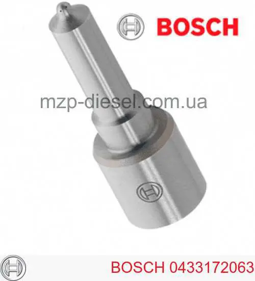 0433172063 Bosch pulverizador inyector