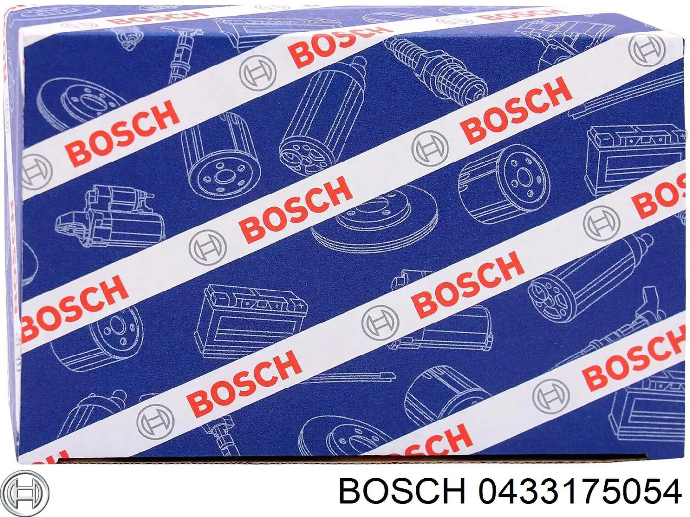 0 433 175 054 Bosch pulverizador inyector