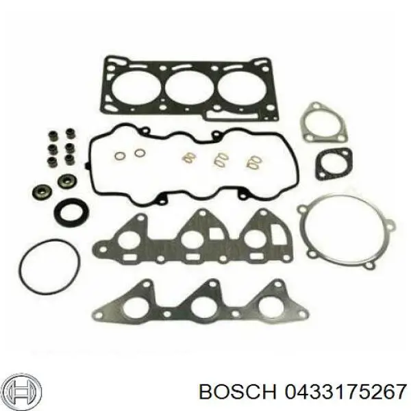 0433175267 Bosch Tobera de inyector diésel