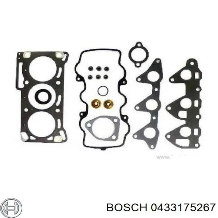 0433175267 Bosch pulverizador inyector