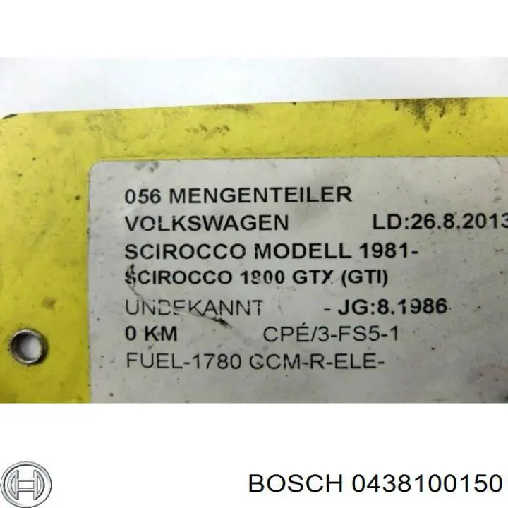 026133481BX VAG Inyector de combustible