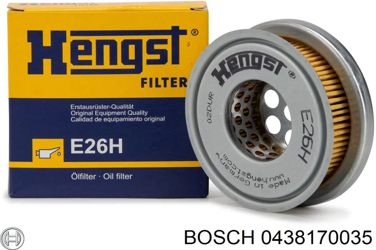 Acumulador hidráulico del sistema de alimentación 0438170035 Bosch
