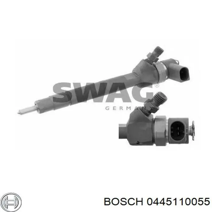 0445110055 Bosch Inyector de combustible
