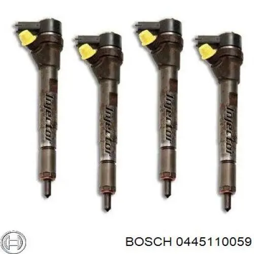 Inyector 0445110059 VAG
