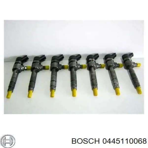 0445110068 Bosch inyector de combustible