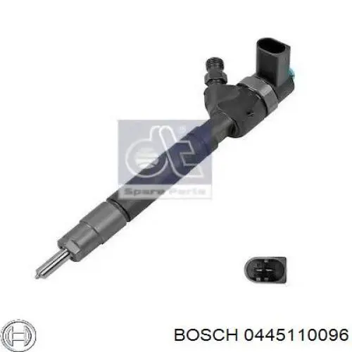 0445110096 Bosch inyector de combustible