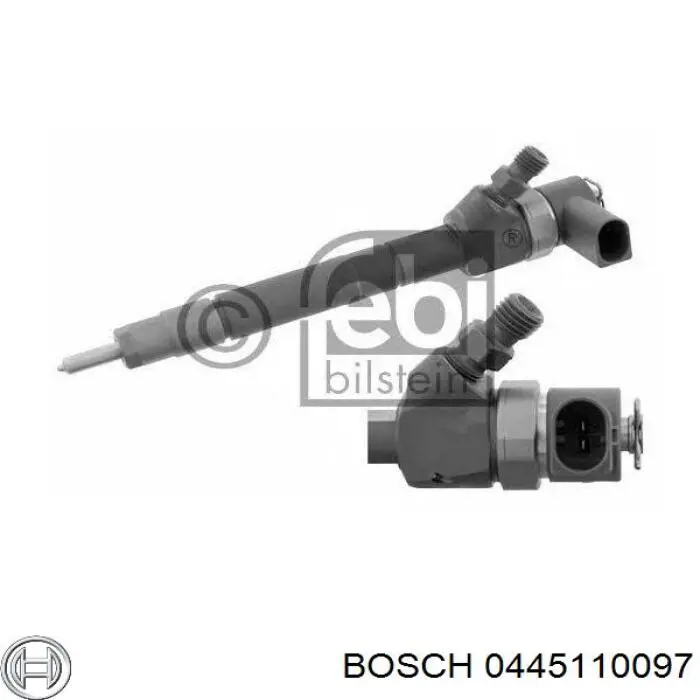 0445110097 Bosch inyector