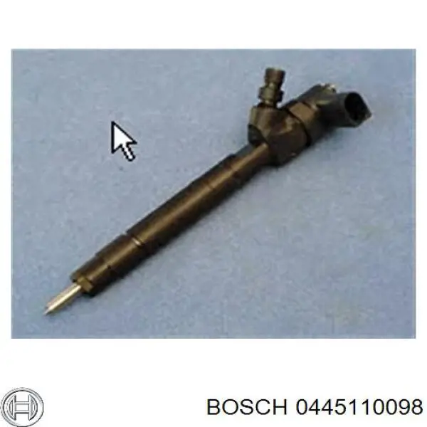 0445110098 Bosch inyector de combustible