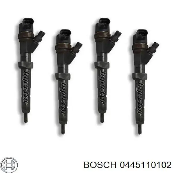 0445110102 Bosch Inyector de combustible
