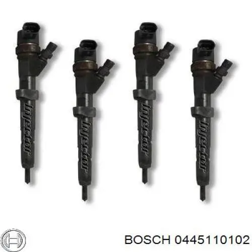 0445110102 Bosch inyector