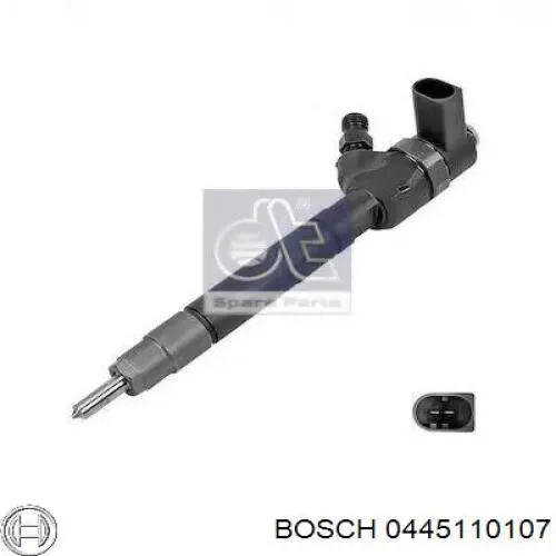 0445110107 Bosch Inyector de combustible
