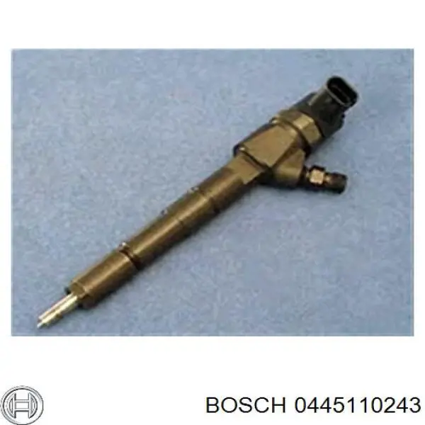 0445110243 Bosch Inyector de combustible