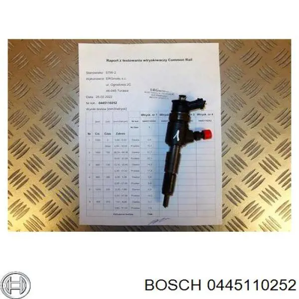 Comprar 0445110252 Bosch Inyector