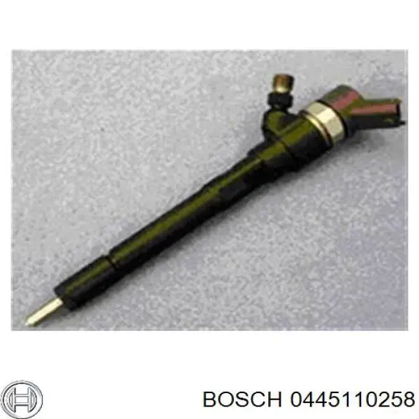 0445110258 Bosch inyector de combustible