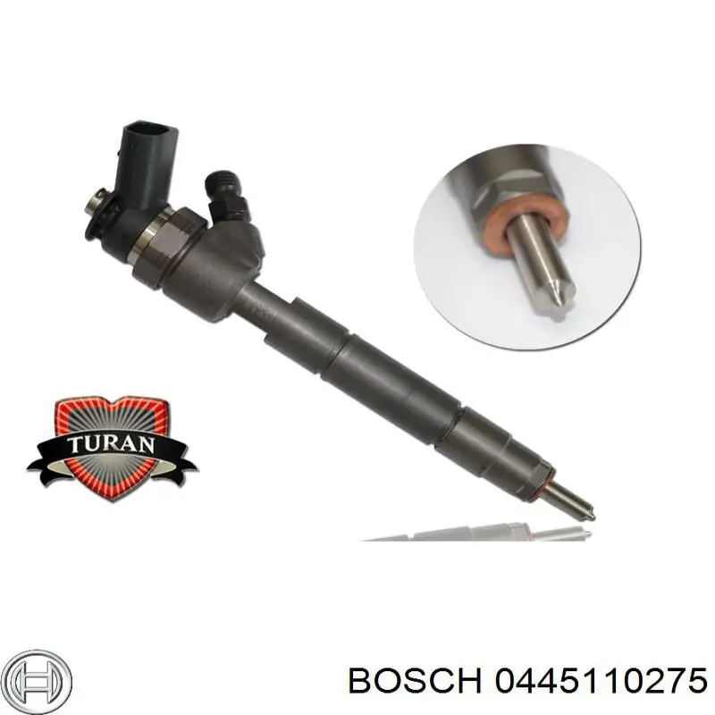0445110275 Bosch Inyector de combustible