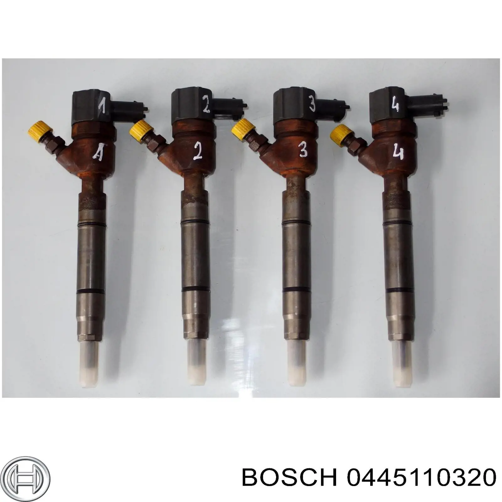 0445110320 Bosch inyector de combustible