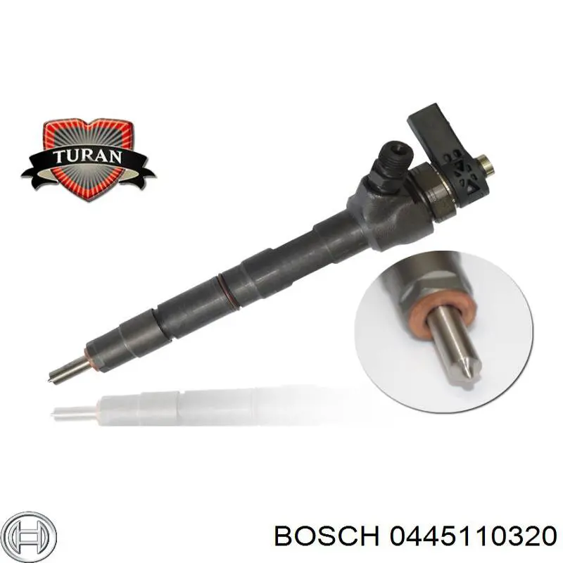 Inyector 0445110320 Bosch