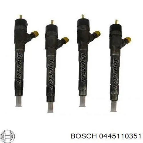 445110351 Peugeot/Citroen Inyector de combustible