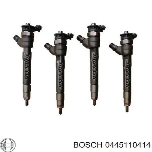 0445110414 Bosch inyector de combustible