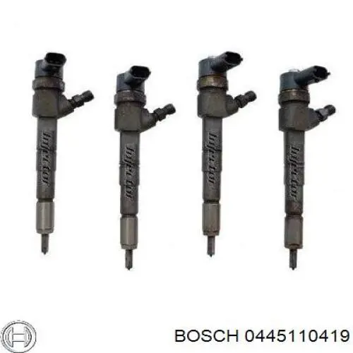 0445110419 Bosch inyector de combustible